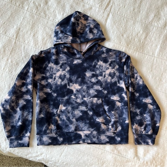 GAP Kids Navy Tie-Dye and Light Pink Hoodie Set SZ L XL - Picture 4 of 7